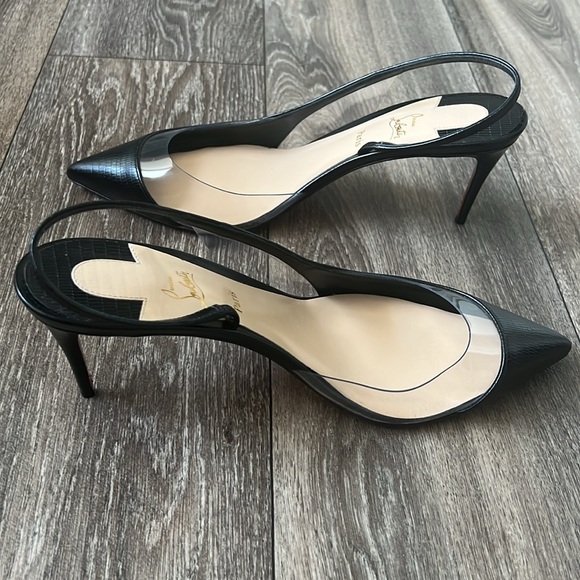 Christian Louboutin OptiSexy 70 Calf Zarli/PVC - Picture 2 of 13